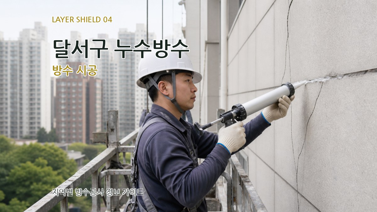 달서구 누수방수 방수 시공