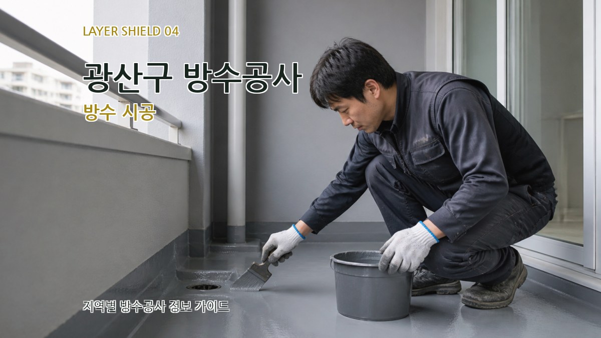 광산구 방수공사 방수 시공