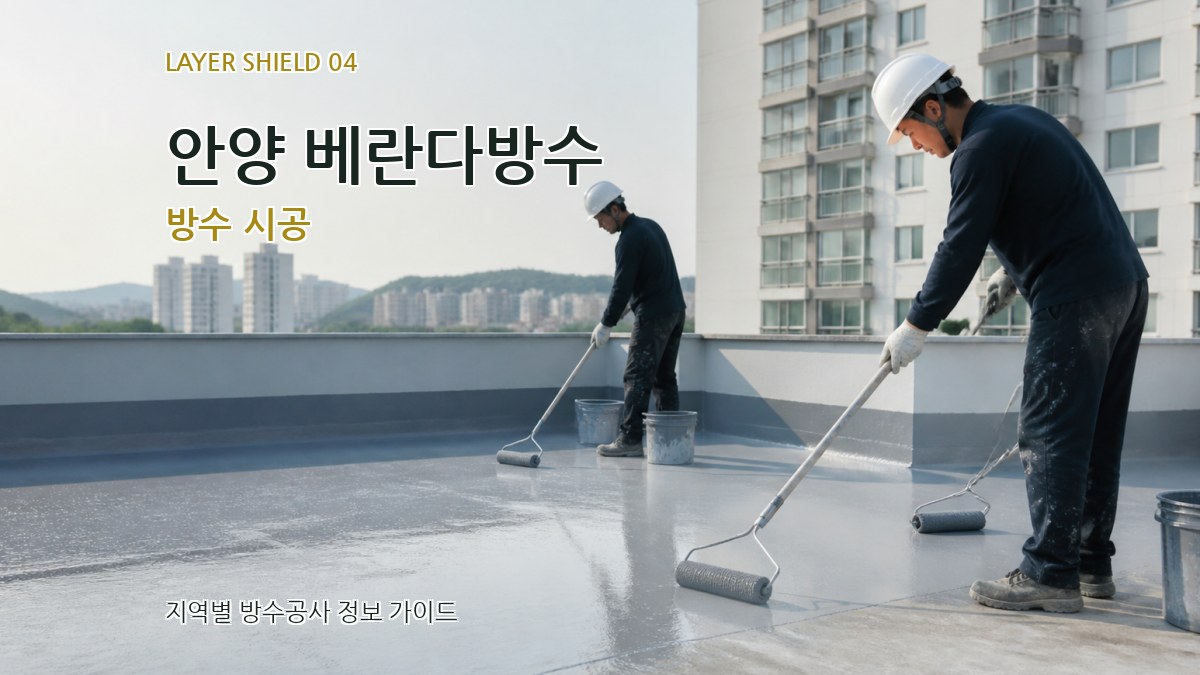 안양 베란다방수 방수 시공