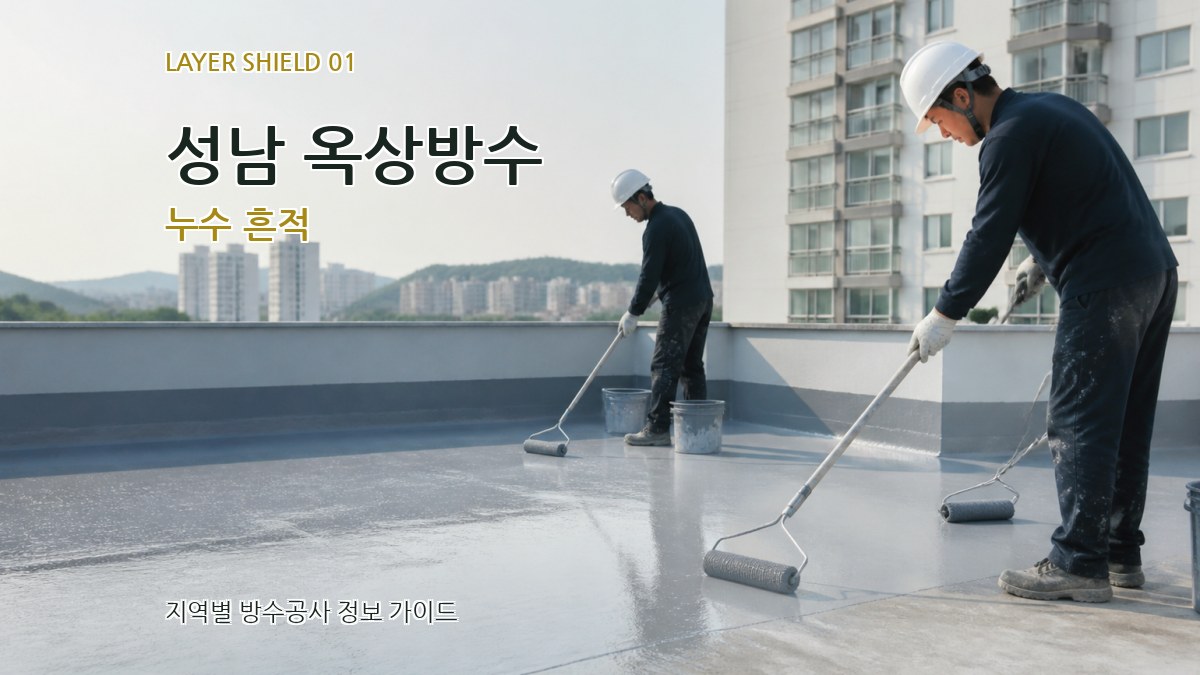 성남 옥상방수