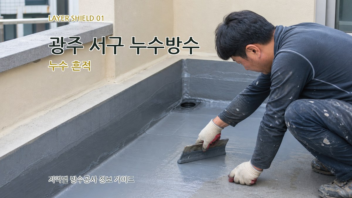 광주 서구 누수방수