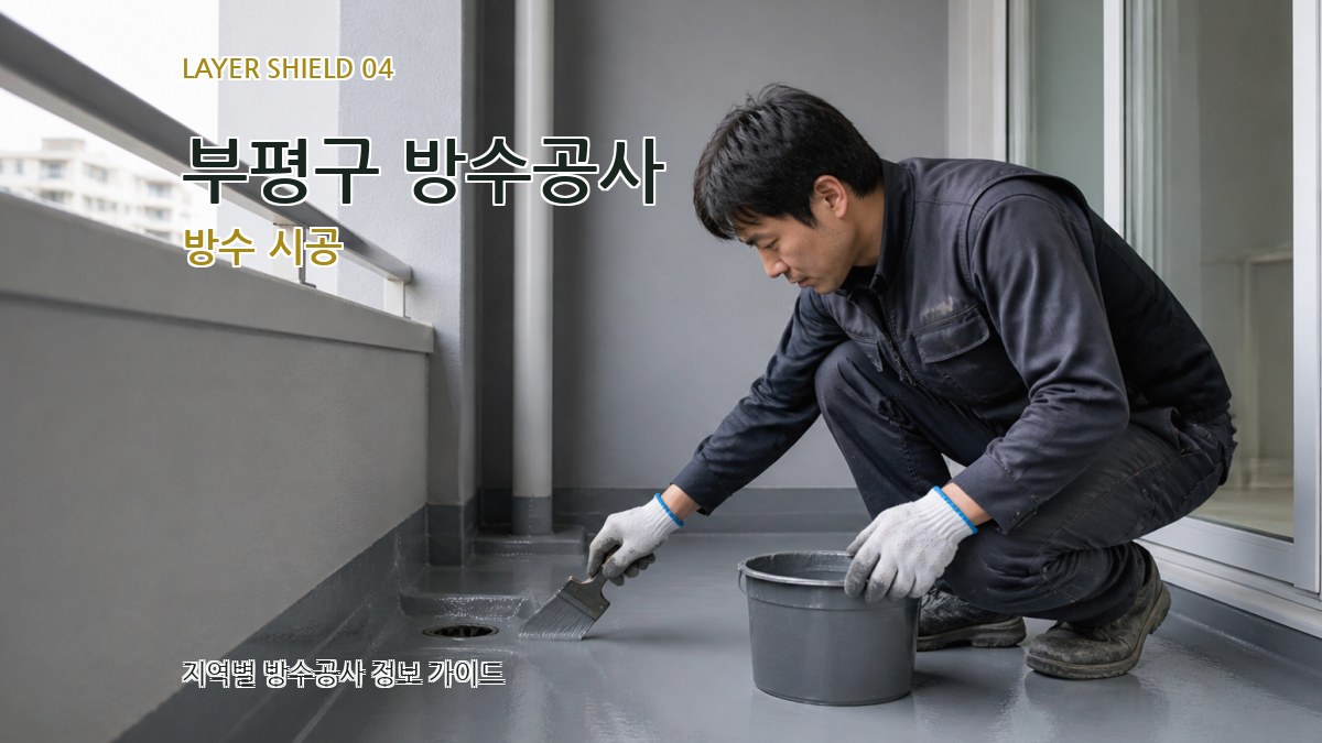 부평구 방수공사 방수 시공