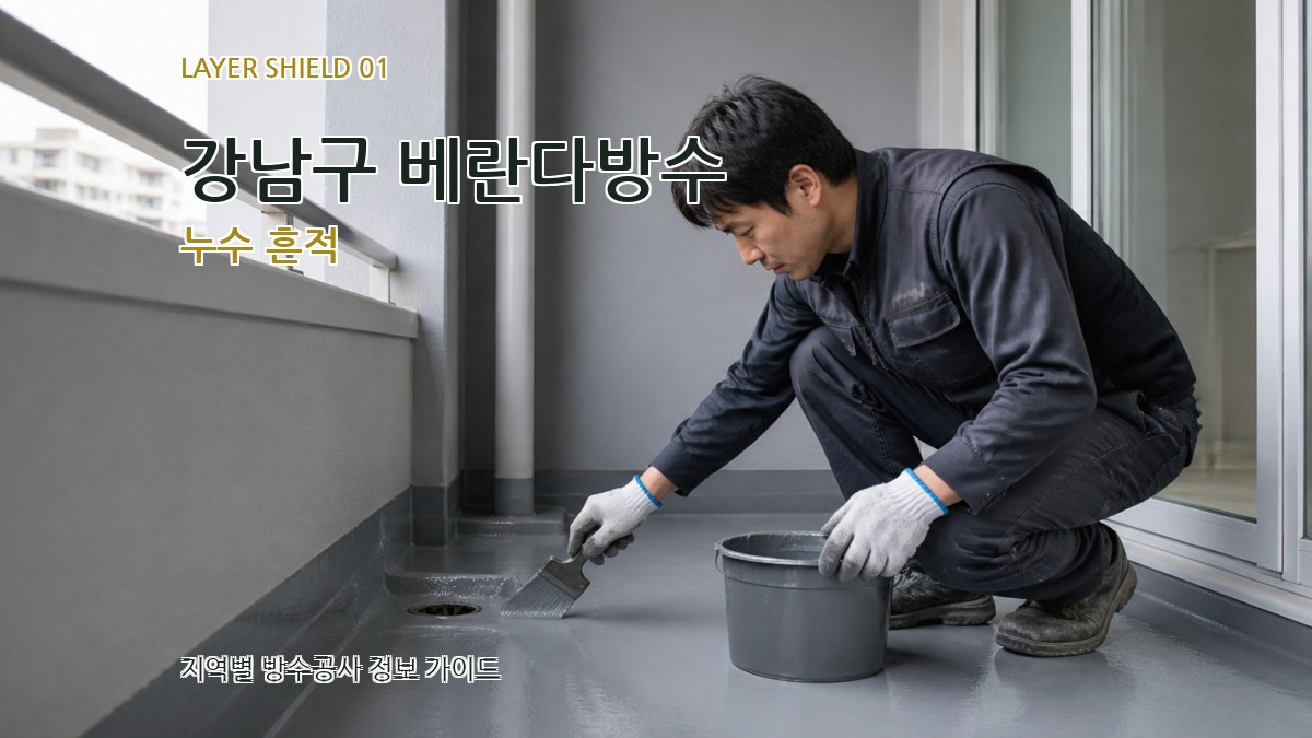 강남구 베란다방수