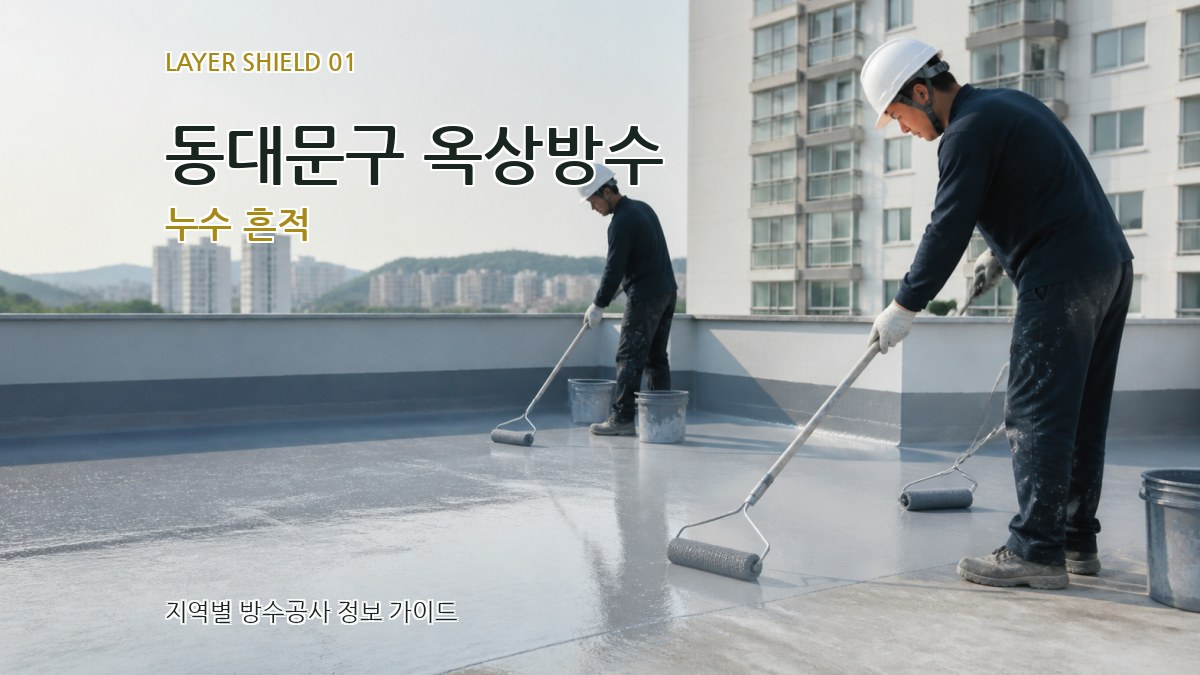 동대문구 옥상방수