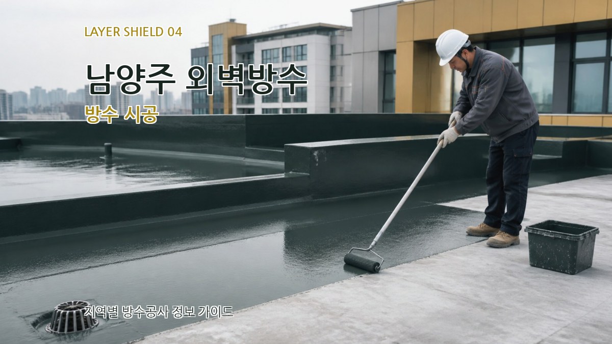 남양주 외벽방수 방수 시공