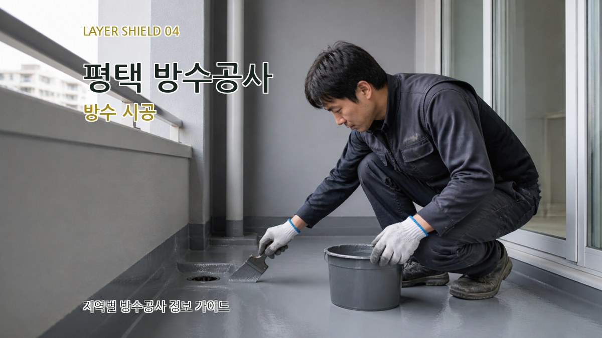 평택 방수공사 방수 시공