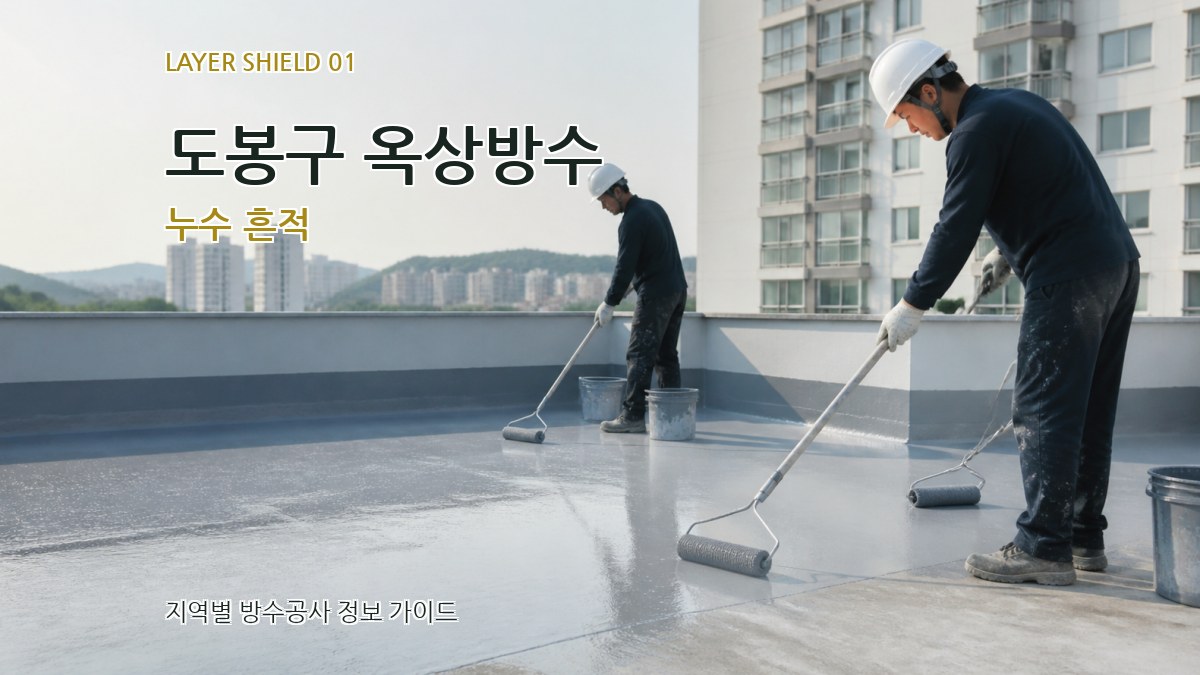 도봉구 옥상방수