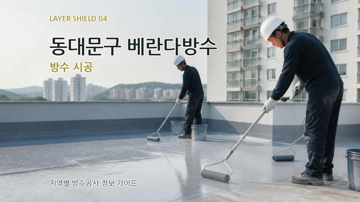 동대문구 베란다방수 방수 시공