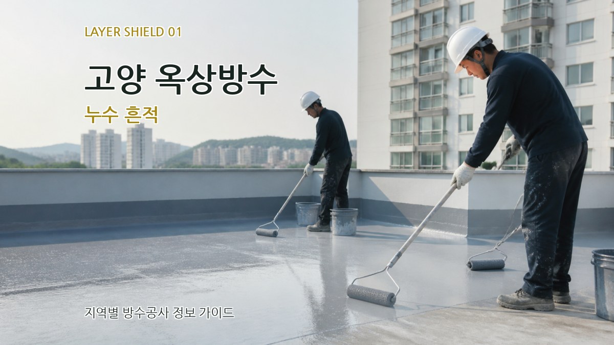 고양 옥상방수