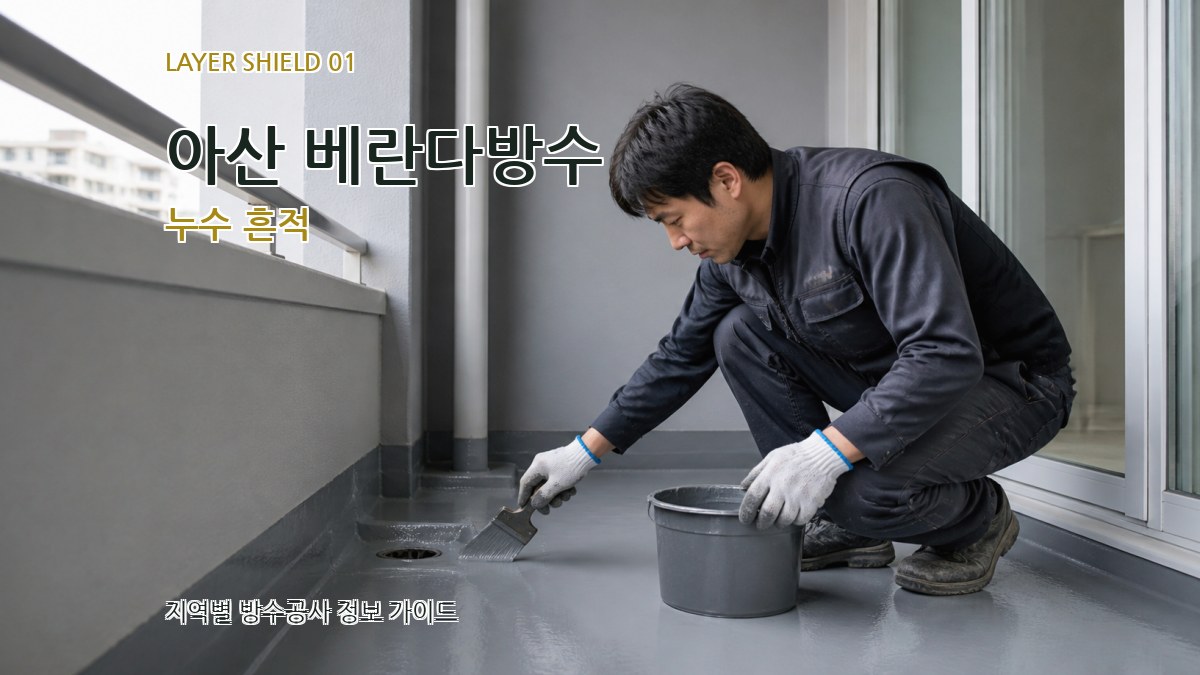 아산 베란다방수