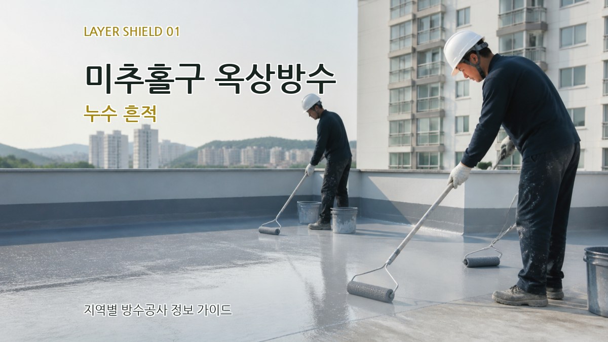 미추홀구 옥상방수