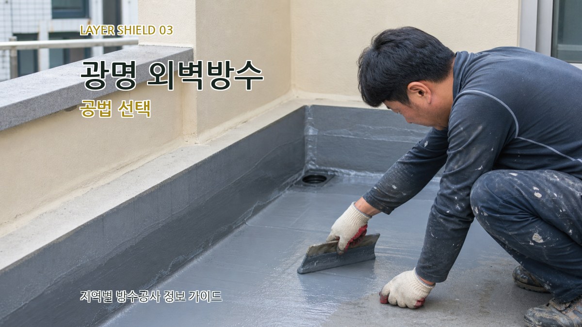 광명 외벽방수 공법 선택