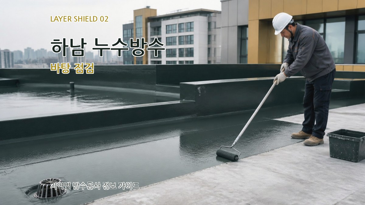 하남 누수방수 바탕 점검