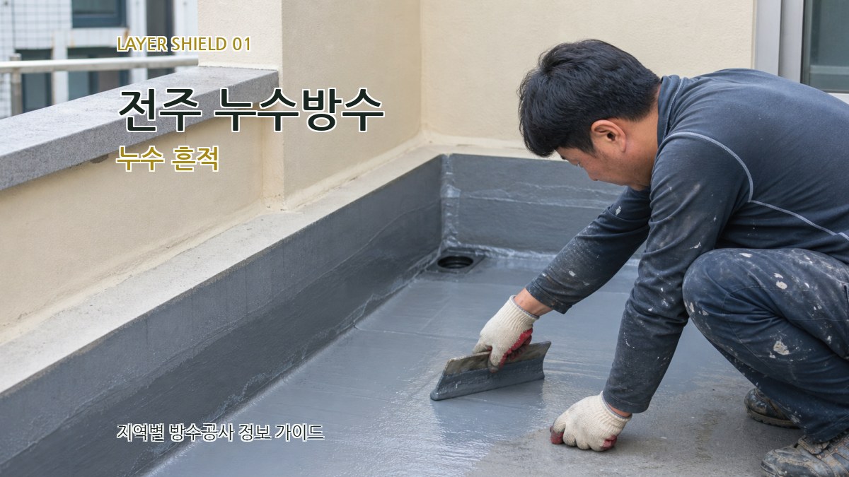 전주 누수방수