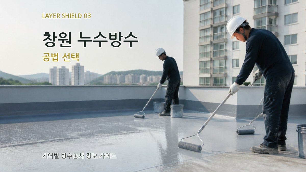 창원 누수방수 공법 선택