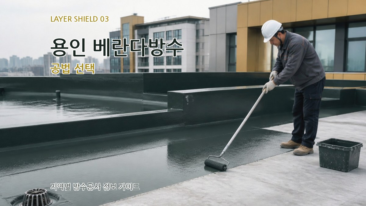 용인 베란다방수 공법 선택