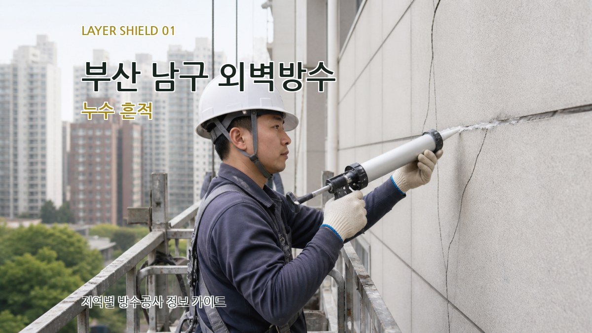 부산 남구 외벽방수