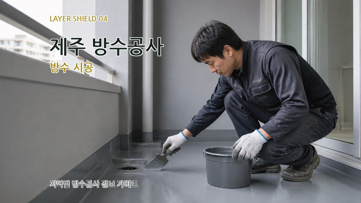 제주 방수공사 방수 시공