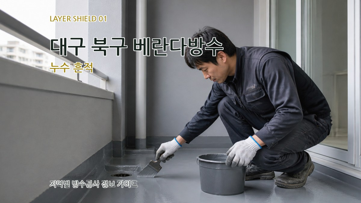 대구 북구 베란다방수