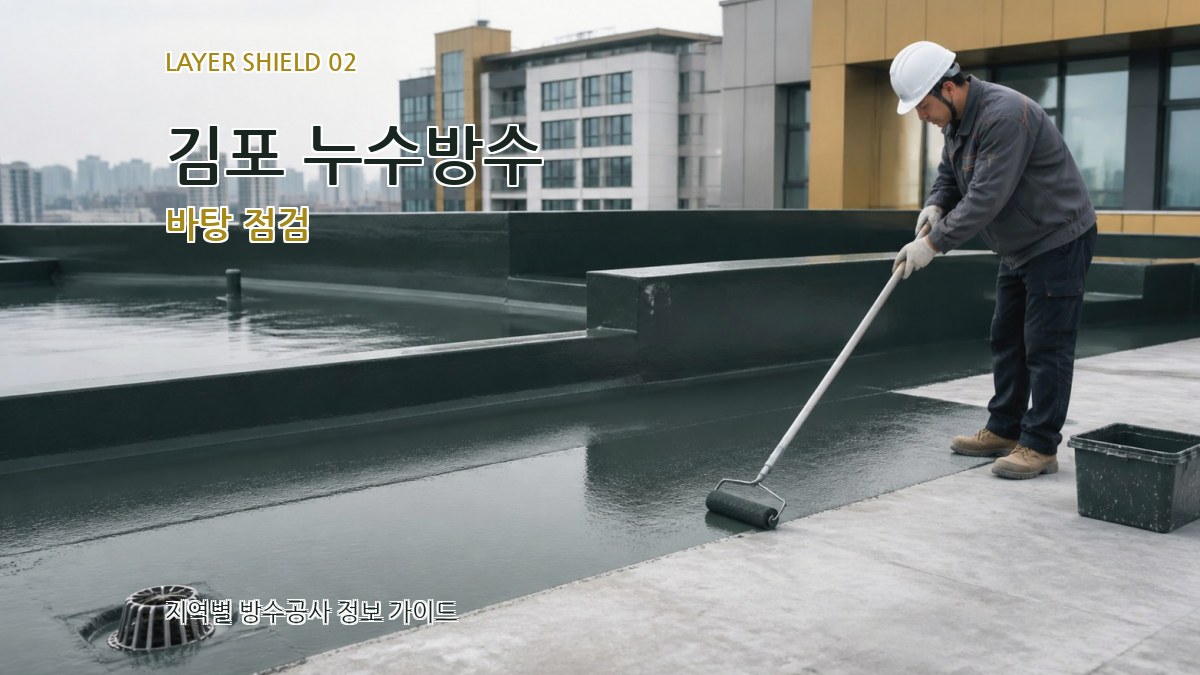 김포 누수방수 바탕 점검
