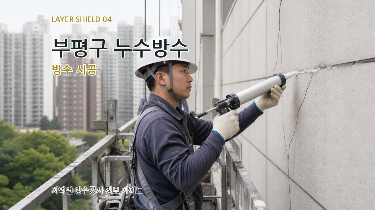 부평구 누수방수 방수 시공