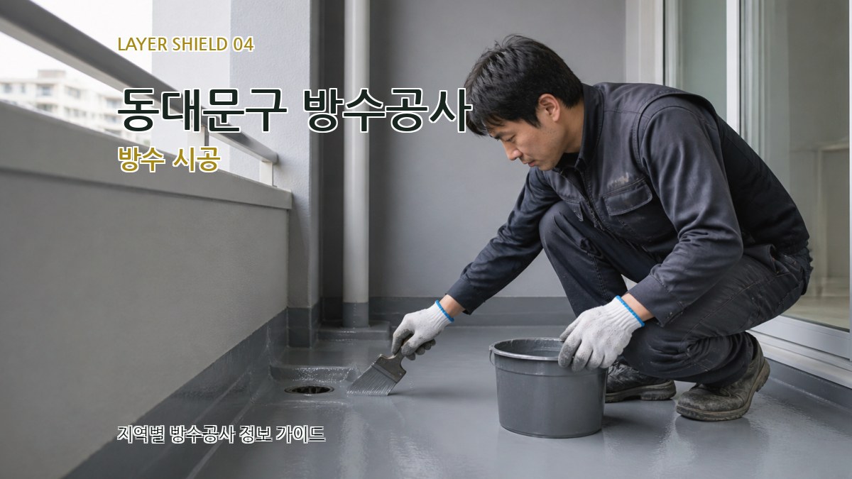 동대문구 방수공사 방수 시공