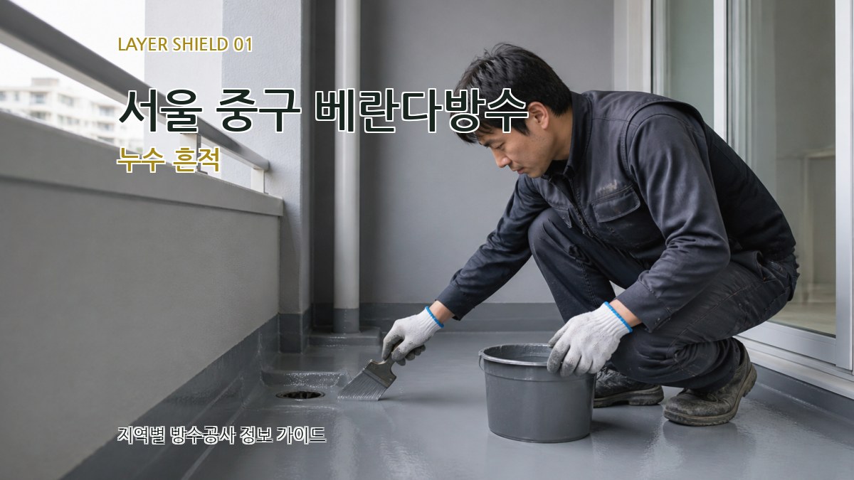 서울 중구 베란다방수