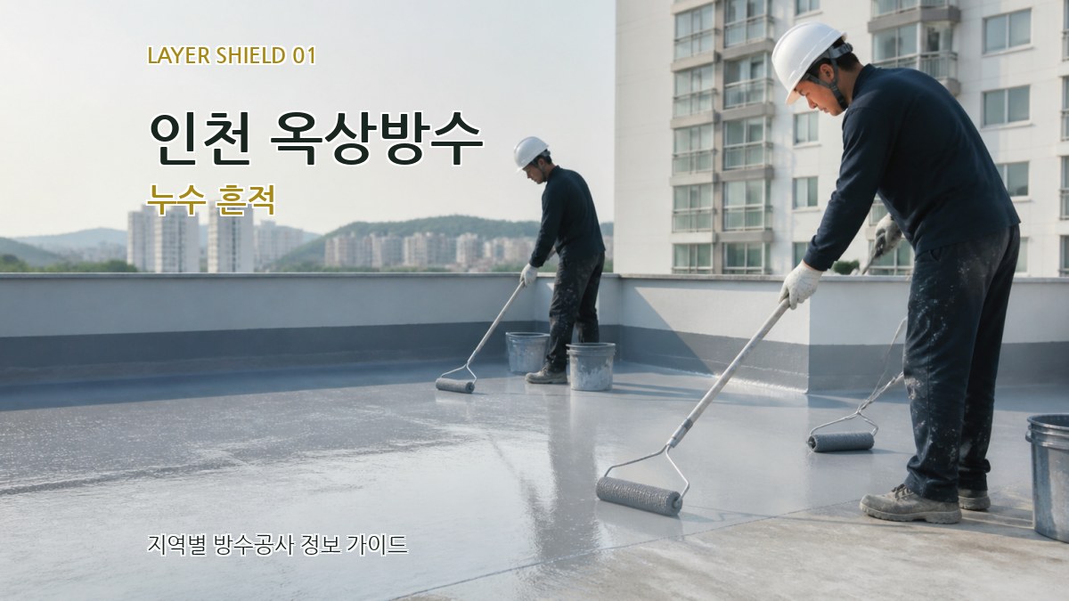 인천 옥상방수