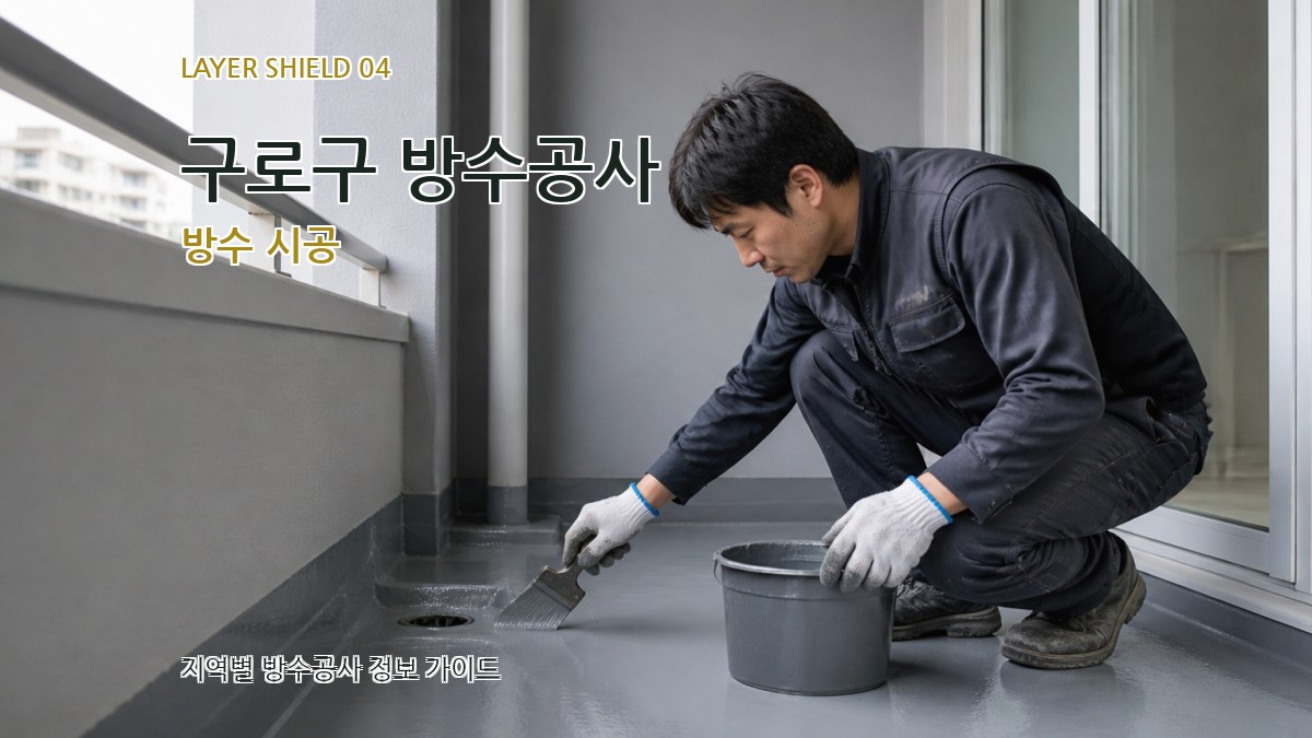 구로구 방수공사 방수 시공