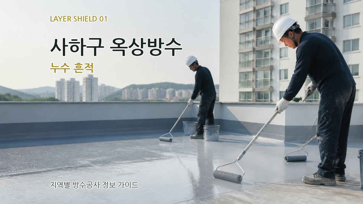 사하구 옥상방수