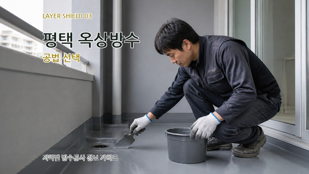 평택 옥상방수 공법 선택