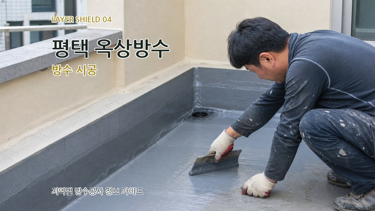 평택 옥상방수 방수 시공