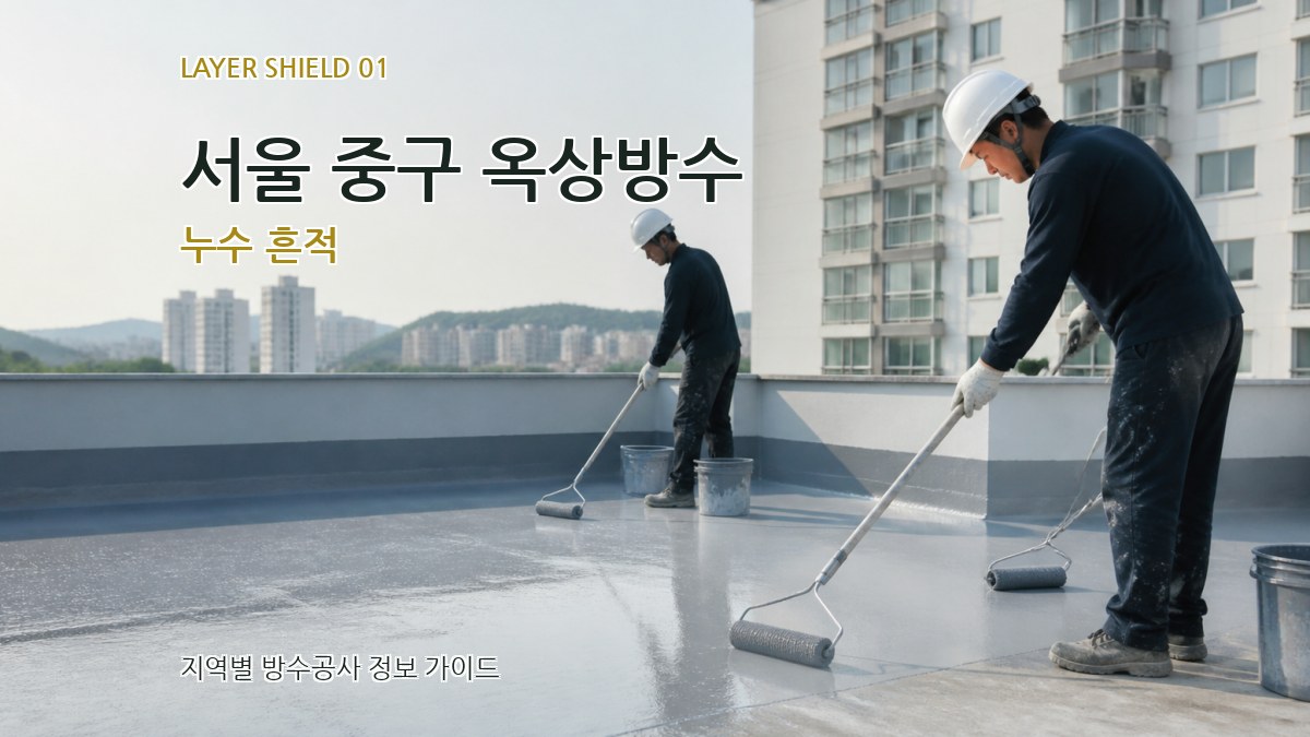 서울 중구 옥상방수
