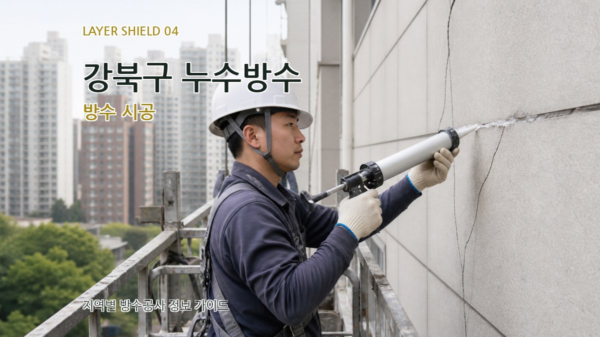 강북구 누수방수 방수 시공