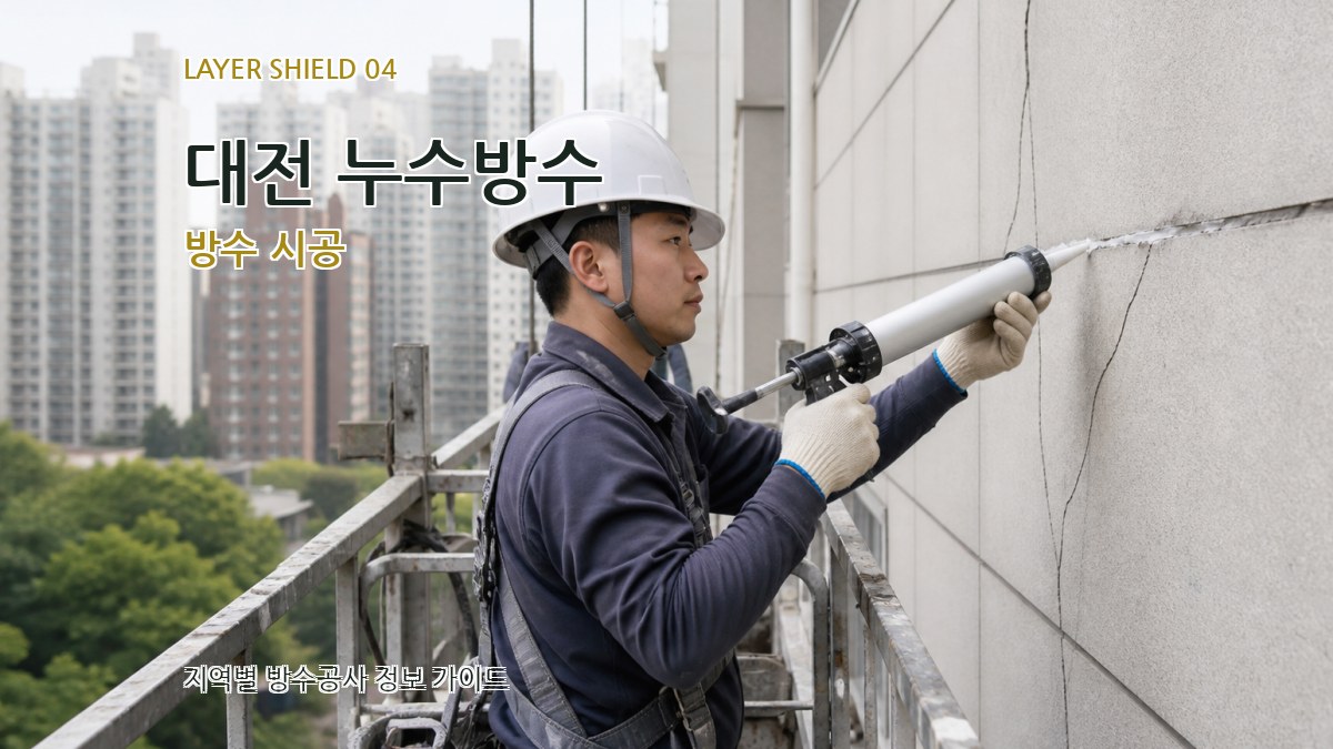 대전 누수방수 방수 시공